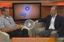 Featuring 2014 Nash Cup Squash Tournament
