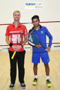 Abdullah Mohd Al Tamini vs Kristian Frost Olesen NAsh Cup Squash