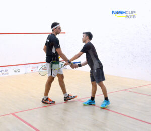 Squash Tournament Addeen Idrakie vs Cameron 