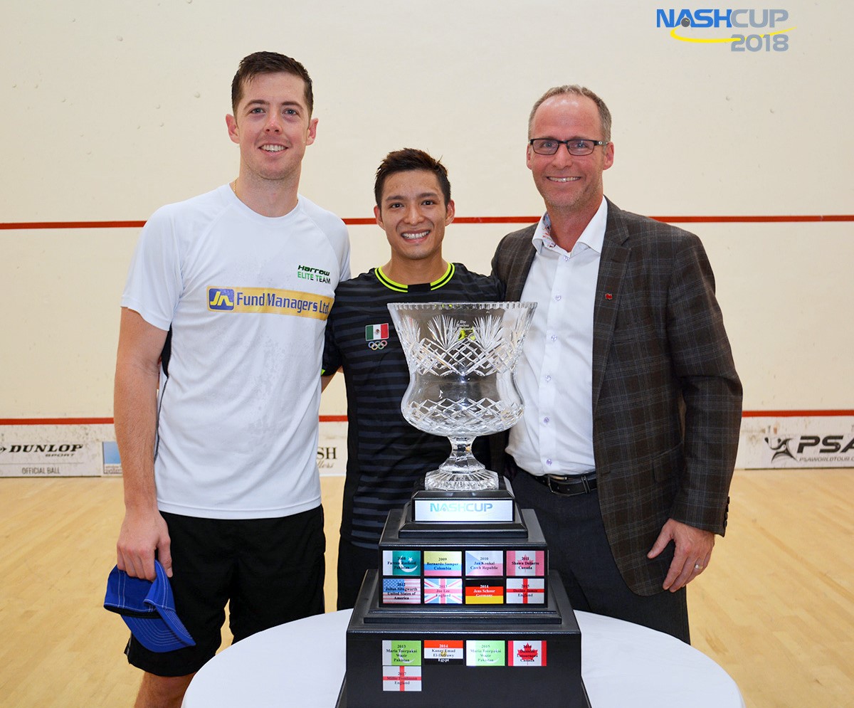 NASH Cup 2018 Men's Finals|Nash Cup 2018 Saturday September 22nd Women Semi’s & Men Final||Emily Whitlock vs Milou vd Heijden 11-9