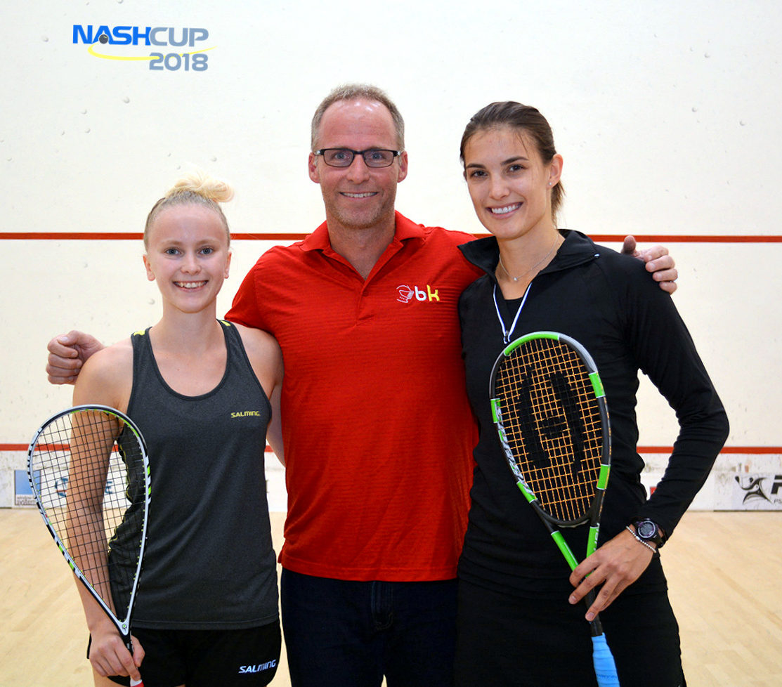 NASH Cup Women's finals||Emily Whitlock Nash Cup Women's Champion 2018|Samantha Cornett 2018 Nash Cup Runner Up|Emily Whitlock vs Samantha Cornett 11-9