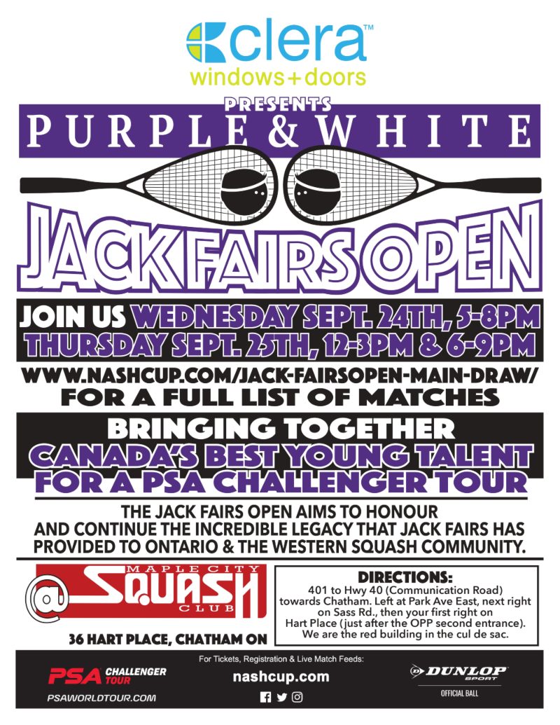 Jack Fairs Open Poster